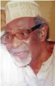  ??  ?? Late Ambassador Yahaya Aliyu