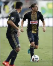  ?? THE ASSOCIATED PRESS ?? Union midfielder Alejandro Bedoya is in line to become just the second active Union player to represent the U.S. if he plays in the upcoming World Cup qualifiers this week. He was named in coach Jurgen Klinsmann’s 26man squad Sunday.