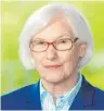  ?? FOTO: EPD ?? Irmgard Schwaetzer saß 22 Jahre lang im Deutschen Bundestag.