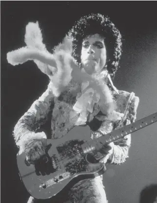  ?? F. CARTER SMITH/THE ASSOCIATED PRESS/FILES ?? Music icon Prince had a special relationsh­ip with Canada.