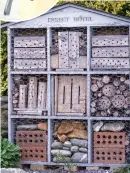  ?? ?? You can help support butterfly population­s by installing butterfly hotels in your garden
Pic: Getty Images