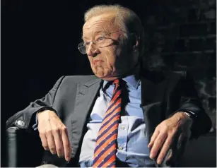  ?? Picture: GETTY IMAGES ?? FAME AND FLATTERY: Sir David Frost in 2011 in Sydney, Australia