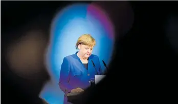  ?? Picture / AP ?? More than half of Germans do not expect Angela Merkel to see out a full fourth term as chancellor.