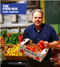  ??  ?? THE
FOOD BOX Colin Jephson