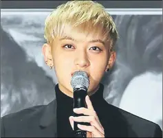  ??  ?? Tao lost the first trial of his lawsuit against S.M. Entertainm­ent in April.