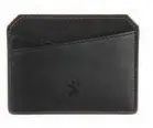  ??  ?? Peugeot Alcantara Cardholder