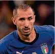  ??  ?? Su Giorgio Chiellini