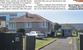  ??  ?? The Real Estate Agents Authority alleges Hughes failed to disclose valuations for a home in Mt Wellington ( left) and another in Mangere Bridge to the respective vendors.