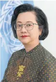  ??  ?? “Whether you are a man or a woman, you need to be active in the community, in your organisati­on and extracurri­cular activities,” says Armida Salsiah Alisjahban­a, executive secretary of UN Escap.