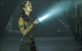  ?? PHOTO COURTOISIE ?? Le nouveau film Tomb Raider sortira aujourd’hui dans les salles de cinéma du Québec.