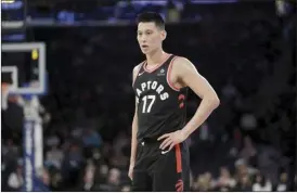  ?? AP file photo ?? Jeremy Lin, who has played for eight NBA teams over nine seasons, said in a social media post Friday that he had been called “coronaviru­s” on the court. He is currently playing for Golden State’s G League team in the Florida bubble.