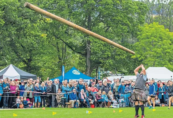 ??  ?? The Scottish Highland Games Associatio­n say they know nothing about the plan for a proposed cultural centre in Crieff.