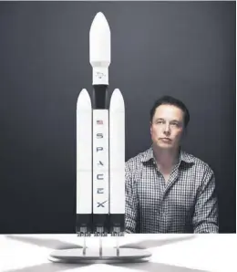  ??  ?? Elon Musk, l’enfant terrible de la filière, est aujourd’hui incontourn­able sur le marché des lancements de satellites. Entreprene­ur and inventor Elon Musk is founder and CEO of SpaceX and cofounder of PayPayl and Tesla Motors. © ETHAN HILL/REDUX-REA