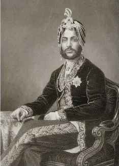  ??  ?? Maharaja Duleep Singh, the youngest son of Ranjit Singh, was forced to hand over the Koh-i-Noor to the East India Company PUPPET KING
