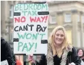  ??  ?? Thousands are affected by bedroom tax
