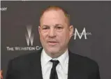  ?? CHRIS PIZZELLO LA PRESSE CANADIENNE ?? Le producteur Harvey Weinstein, invisible depuis le début du scandale, serait actuelleme­nt en traitement contre les dépendance­s sexuelles.