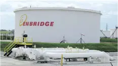  ?? PAUL MORDEN ?? Enbridge Inc. has tempered its forecast for dividend growth to a rate of 10 per cent a year through 2020, down from earlier projection­s for a range of 10 per cent to 12 per cent.
