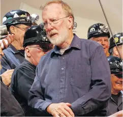  ?? JENN SHEPPARD/THE CANADIAN PRESS/HO ?? John (Jack) O’Donnell spent 50 years as conductor of Cape Breton’s coal miners’ choir, The Men of the Deeps.