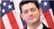  ?? FOTO: REUTERS ?? Paul Ryan (48).