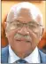  ??  ?? Opposition Leader Sitiveni Rabuka. Photo: Ronald Kumar