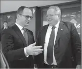  ??  ?? Ditmir Bushati dhe Nikos Kotzias