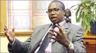  ?? ?? Finance minister Mthuli Ncube