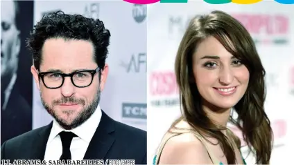  ?? FOTOS / EMPIRE ?? J.J. ABRAMS & SARA BAREILLES /