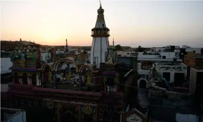  ??  ?? Another Hindu temple, the Shri Krishna Temple in Mithi, is seen in this photograph. Photograph:Rizwan Tabassum/AFP/Getty Images