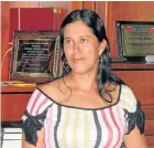 ??  ?? YAMILE RANGEL CALDERÓN, alcaldesa de Sardinata para el periodo 2016-2019, se encuentra bajo arresto domiciliar­io desde junio del año pasado.