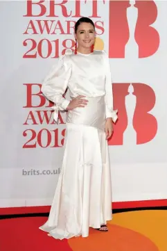  ?? (Getty) ?? Jessie Ware at the Brit Awards, 2018