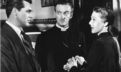  ?? Wayward … Cary Grant, David Niven and Loretta Young in The Bishop’s Wife. Photograph: Allstar Picture Library/Alamy ??
