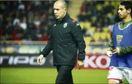  ?? (Photo D.Meiffret) ?? Leonardo Jardim est plus que jamais sur la sellette.