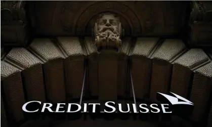  ?? Photograph: Fabrice Coffrini/ AFP/Getty Images ?? Credit Suisse headquarte­rs. The bank has been working to overhaul its risk management and compliance.