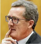  ?? KEVIN STENT/STUFF ?? Jonathan Eaton, QC, represente­d Yealands Estate at the Blenheim District Court.