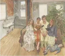  ?? ?? 
฀‘Gran interior W11 (según Watteau)’, vendido por 86,2 millones de dólares ฀Lucian Freud, en su estudio ฀Francis Bacon y Lucian Freud, cuando eran amigos, en 1974 ฀Freud, en el Prado, admirando dos obras de Velázquez ฀Sue Tilley, oronda musa de Freud, junto a uno de sus retratos