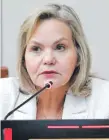  ?? ?? La senadora Lilian Samaniego (ANR, G7) es una de las “contendien­tes” por la presidenci­a del Senado, a definir en junio.