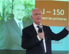  ??  ?? Pascal Martin, soutien de Juppé pour l’Ouest du Calvados, paye ses commentair­es sur la nomination d’Évelyne Stirn en tant que candidate aux législativ­es.
