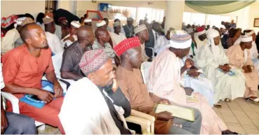  ??  ?? A peace forum between herders and community leaders in Abuja recently