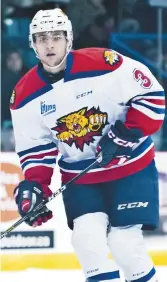  ??  ?? Samuel Sylvestre, des Wildcats de Moncton. - Archives