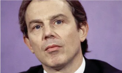  ?? Photograph: Jeff Overs/BBC News & Current Affairs/Getty Images ?? Tony Blair in 1998.