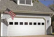  ?? COURTESY OF JAMMER DOORS ?? A garage installed by Jammer Doors.