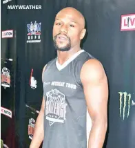  ??  ?? MAYWEATHER