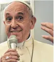  ?? FOTO: DPA ?? Papst Franziskus sieht mangelnden Reformeife­r im Vatikan.