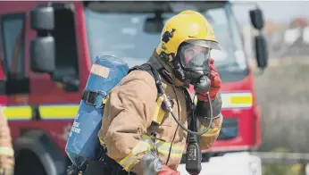  ?? ?? The Fire Brigades Union has described the two per cent pay offer as ‘utterly inadequate’.