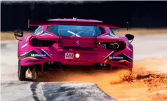  ?? ?? Iron Dames stiller op i GTE Am-klassen i deres Ferrari 488 for fjerde gang med danske Michelle Gatting som guldkører.