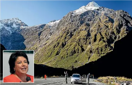  ?? PHOTOS: FAIRFAX NZ ?? The Tourism Infrastruc­ture Fund will help councils and other organisati­ons build things like toilets and car parks. Inset, Tourism Minister Paula Bennett says the tourism industry has made it clear infrastruc­ture is a top priority.