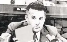  ?? BALTIMORE SUN ?? Rep. Paul S. Sarbanes, shown in 1974 during the Nixon impeahment hearings.