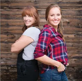  ??  ?? Karen E. Laine and Mina Starsiak in “Good Bones”