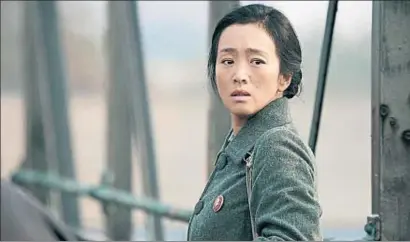  ?? LE VISION ?? Gong Li, en una escena de Regreso a casa, la película donde vuelve a ser dirigida por Zhang Yimou