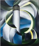  ??  ?? A 1932 O’Keeffe: Modernism with warmth